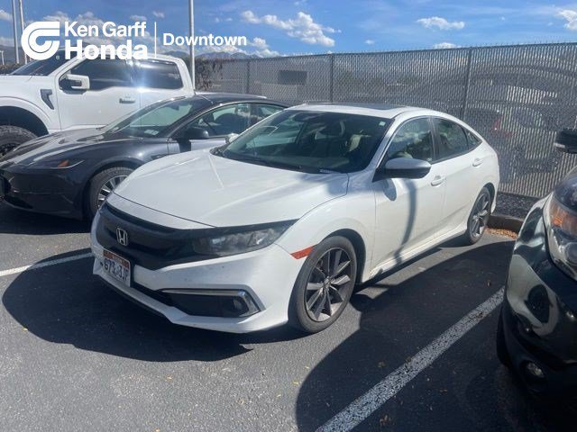 Used 2021 Platinum White Pearl Honda EX-L image 1