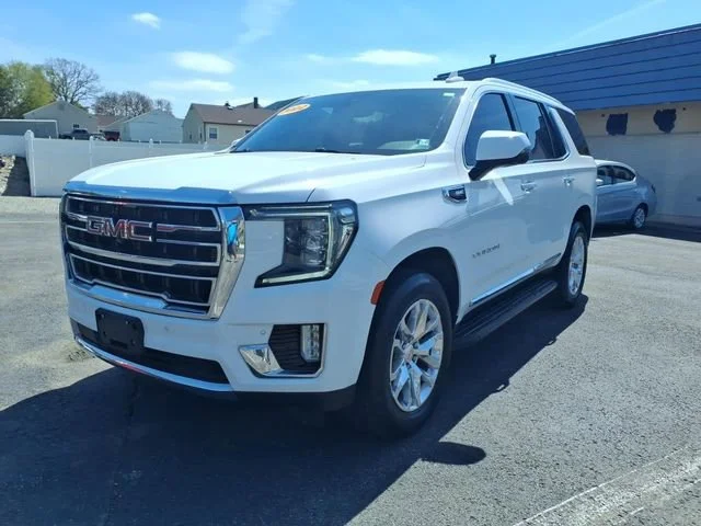 Used 2022 Summit White GMC SLT image 8