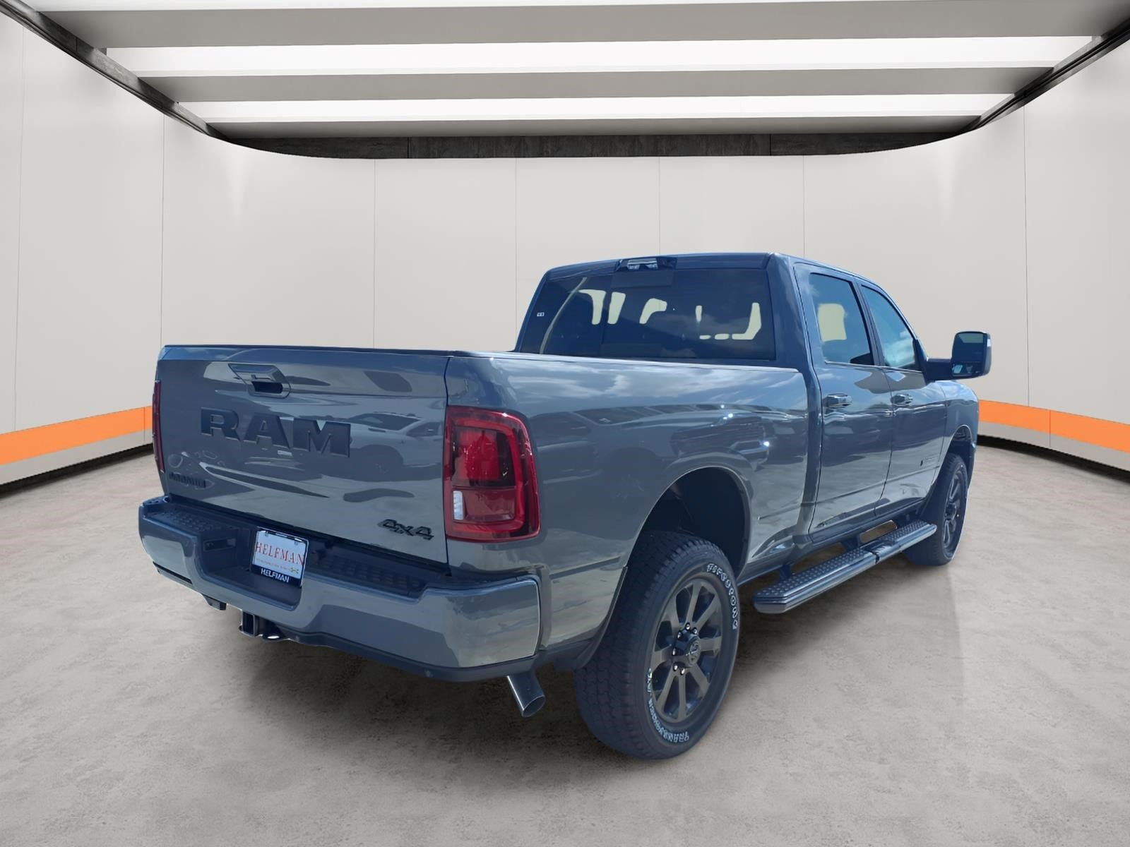 New 2026 Ceramic Gray Clear-Coat Exterior Paint RAM Laramie image 6