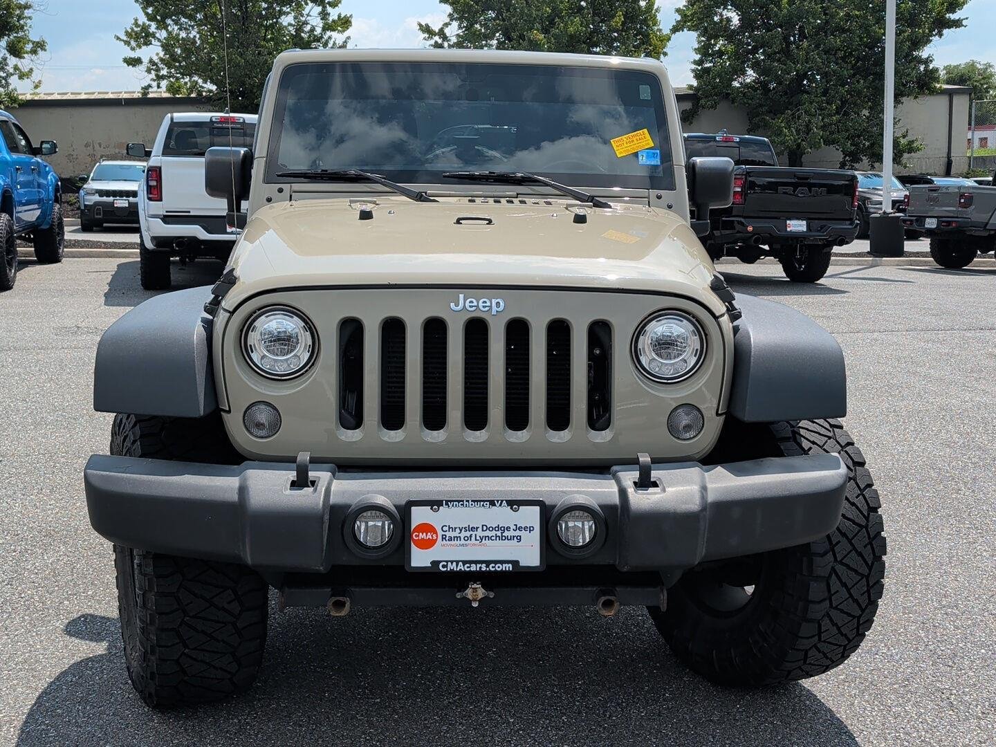 Used 2017 Gobi Clearcoat Jeep Rubicon image 3