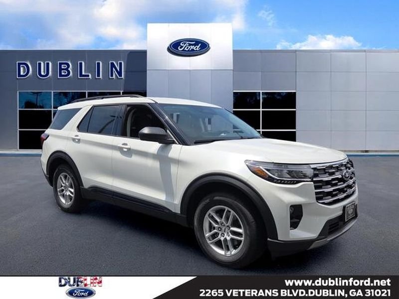 New 2026 Star White Metallic Tri-Coat Ford Active image 1