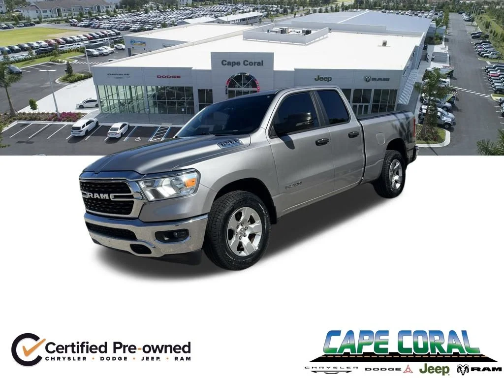 Certified Used 2023 Silver Ram Big Horn/Lone Star image 1
