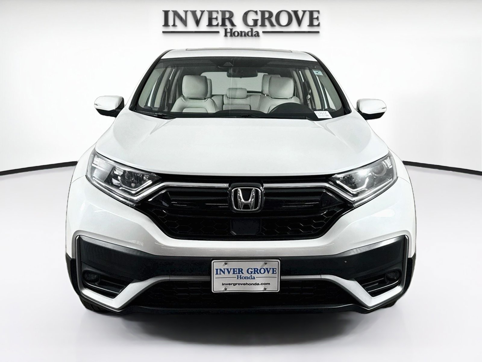 Used 2022 Platinum White Pearl Honda EX image 2