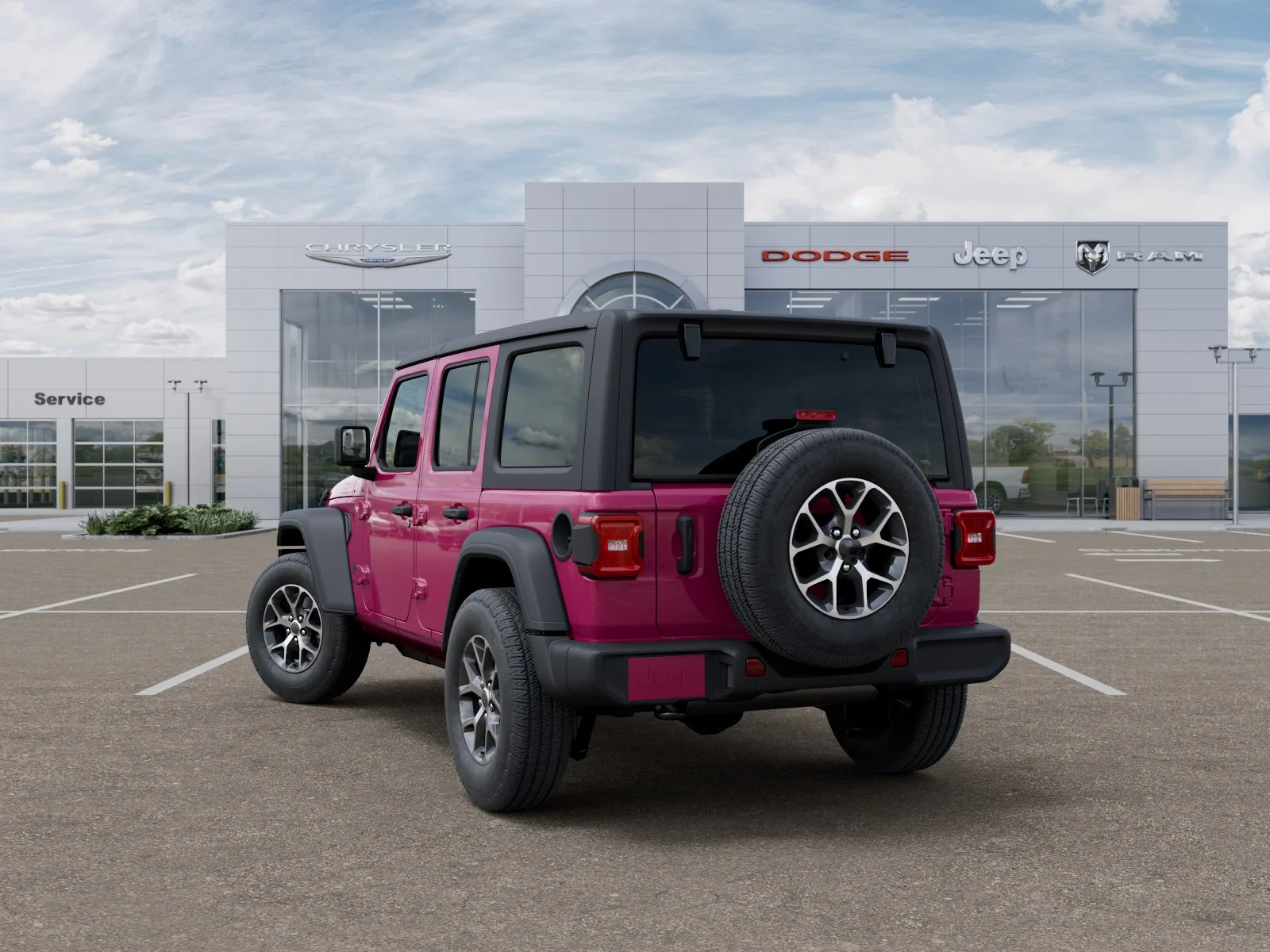 New 2026 Tuscadero Pearl-Coat Exterior Paint Jeep Sport S image 3