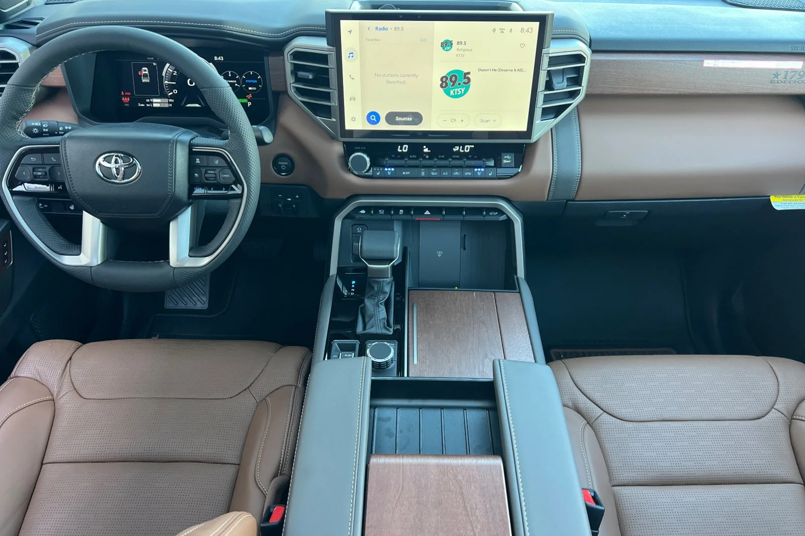 New 2026 Wind Chill Pearl <sup>1</sup> Toyota Tundra 1794 Edition image 9