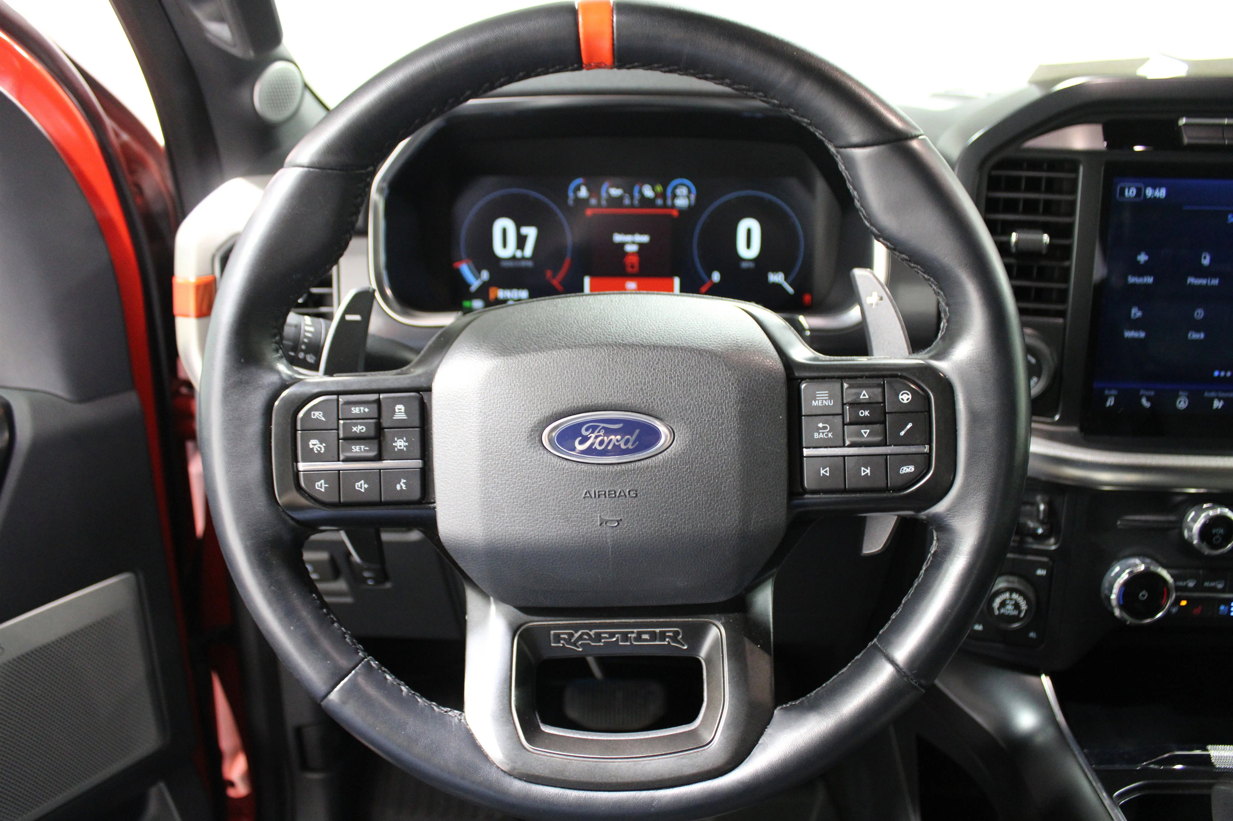 Used 2022 ORANGE Ford Raptor image 9