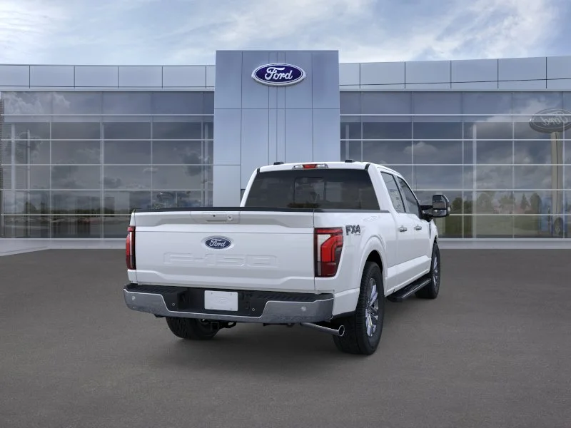 New 2026 Star White Metallic Tri-Coat Ford Lariat image 30