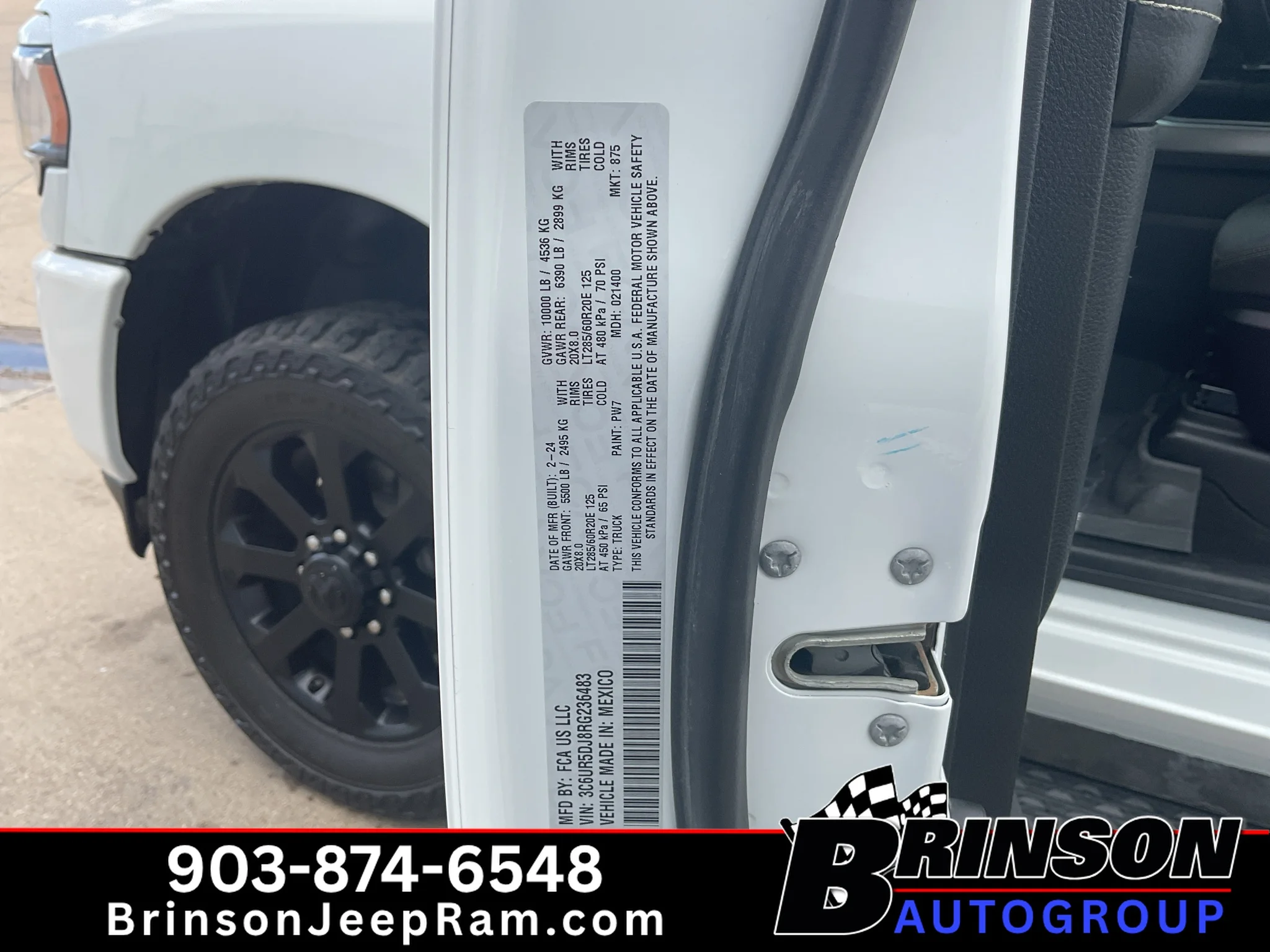 Used 2024 Bright White Clearcoat Ram Big Horn image 32