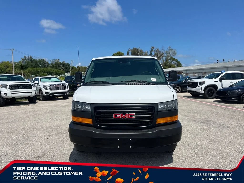 New 2026 Summit White GMC Work Van image 3