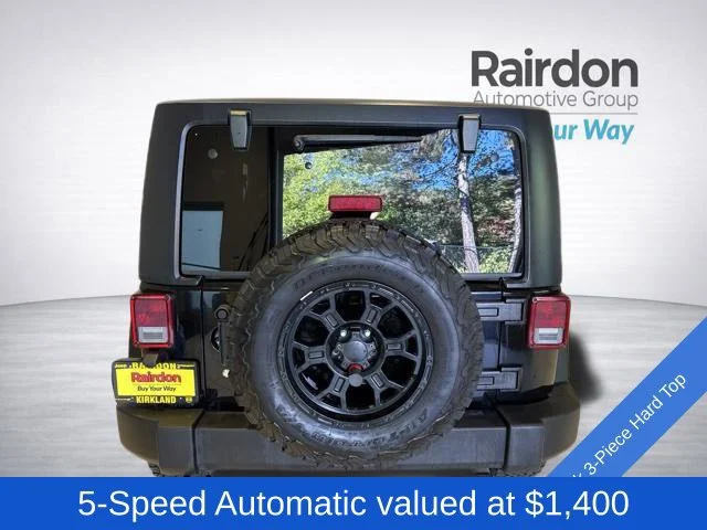 Used 2017 Black Clearcoat Jeep Sport image 4