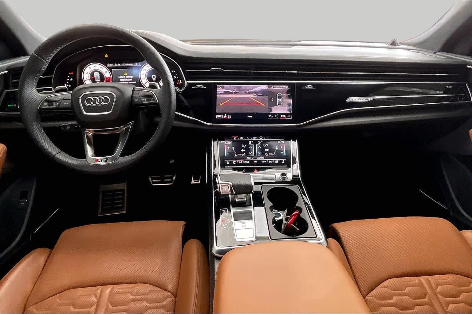 Used 2025 Mythos Black Metallic Audi performance image 14