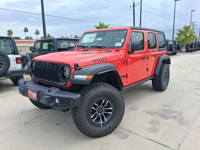 New 2026 Firecracker Red Clear-Coat Exterior Paint Jeep Willys image 3
