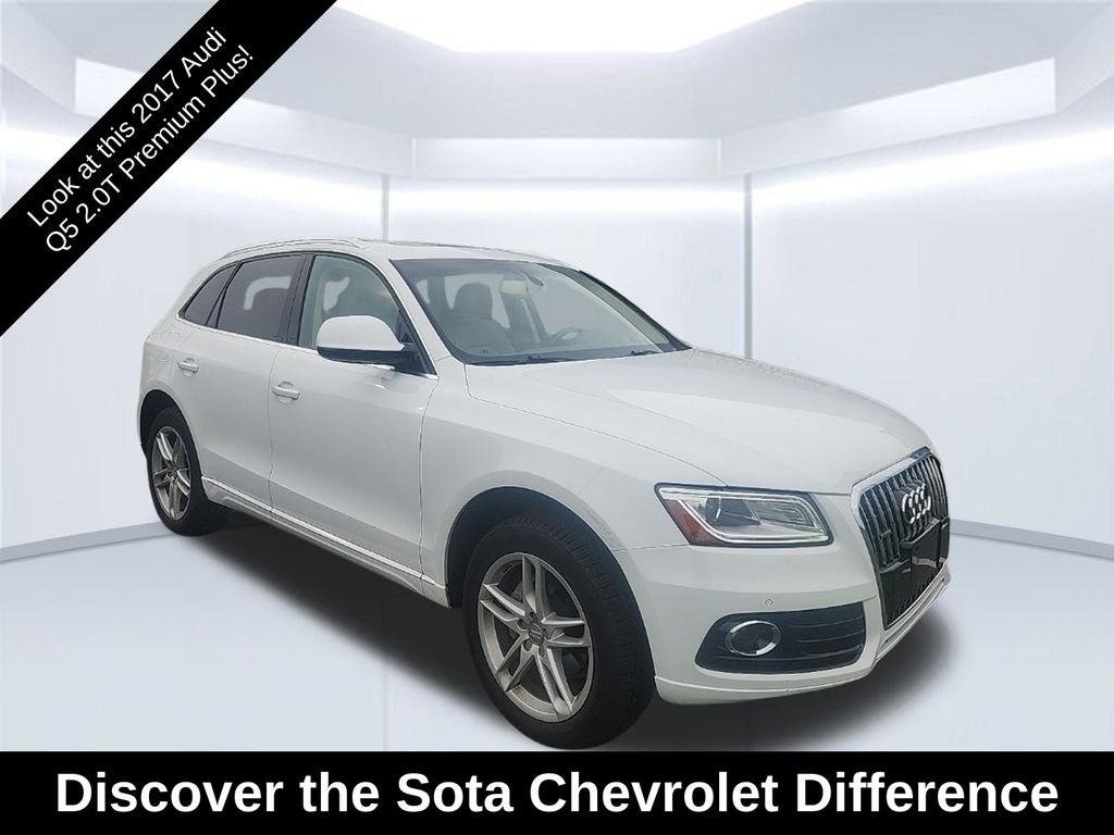 Used 2017 White Audi 2.0T Premium Plus image 1
