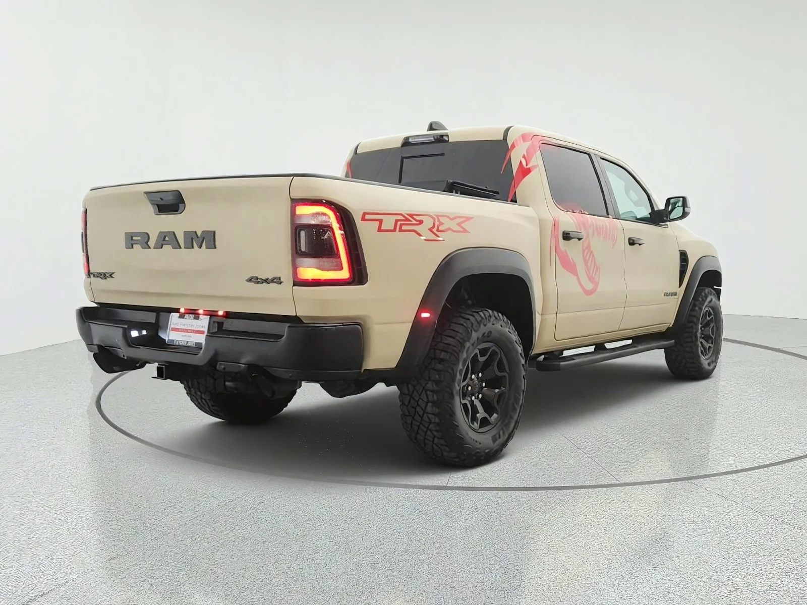 Used 2023 Flame Red Clearcoat Ram TRX image 5
