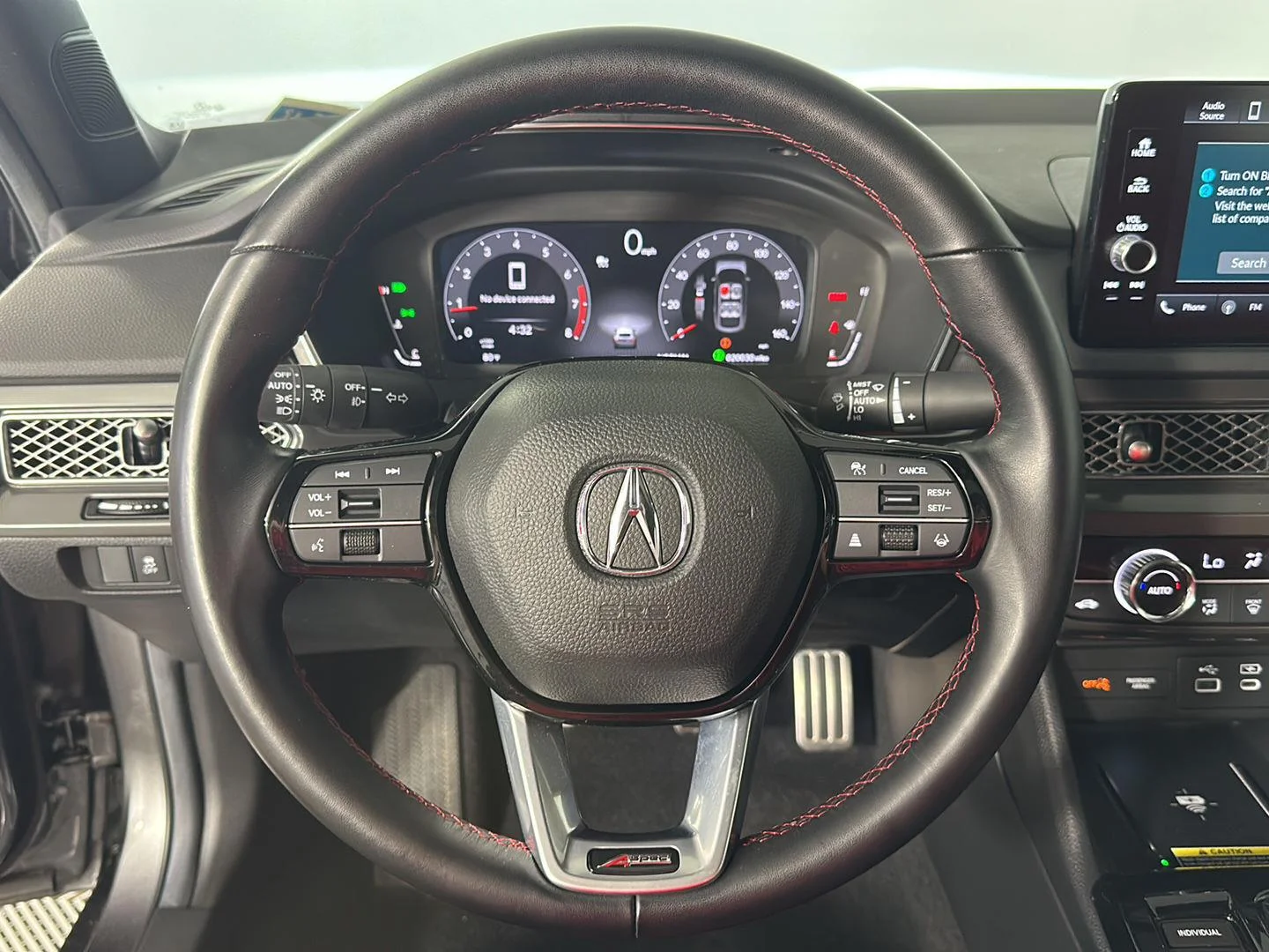 Used 2024 Liquid Carbon Metallic Acura w/Tech w/A-SPEC image 12