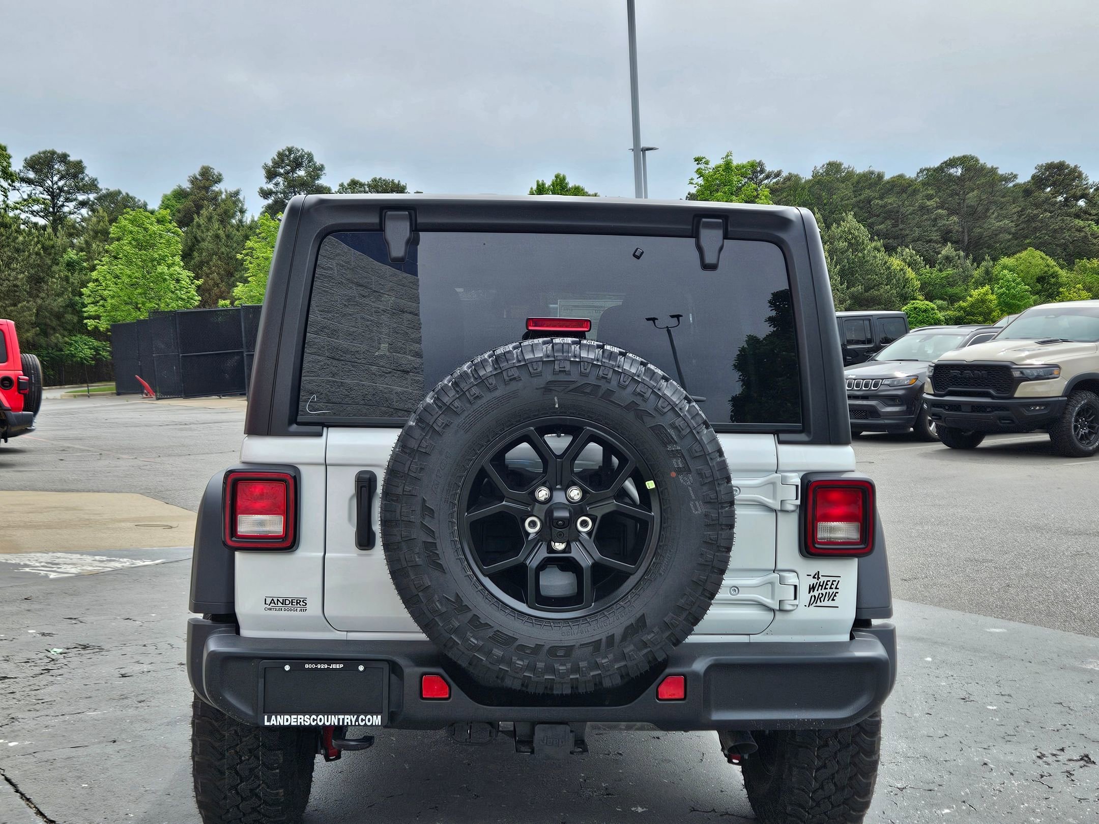 New 2026 Bright White Clear-Coat Exterior Paint Jeep Willys image 6