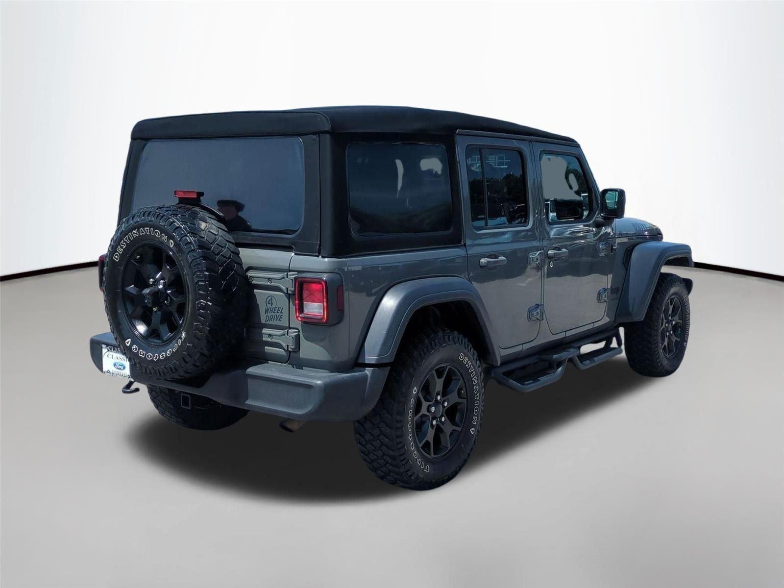 Used 2020 Sting-Gray Clearcoat Jeep Willys image 5