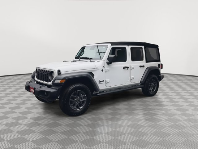Used 2024 Bright White Clearcoat Jeep Sport S image 33