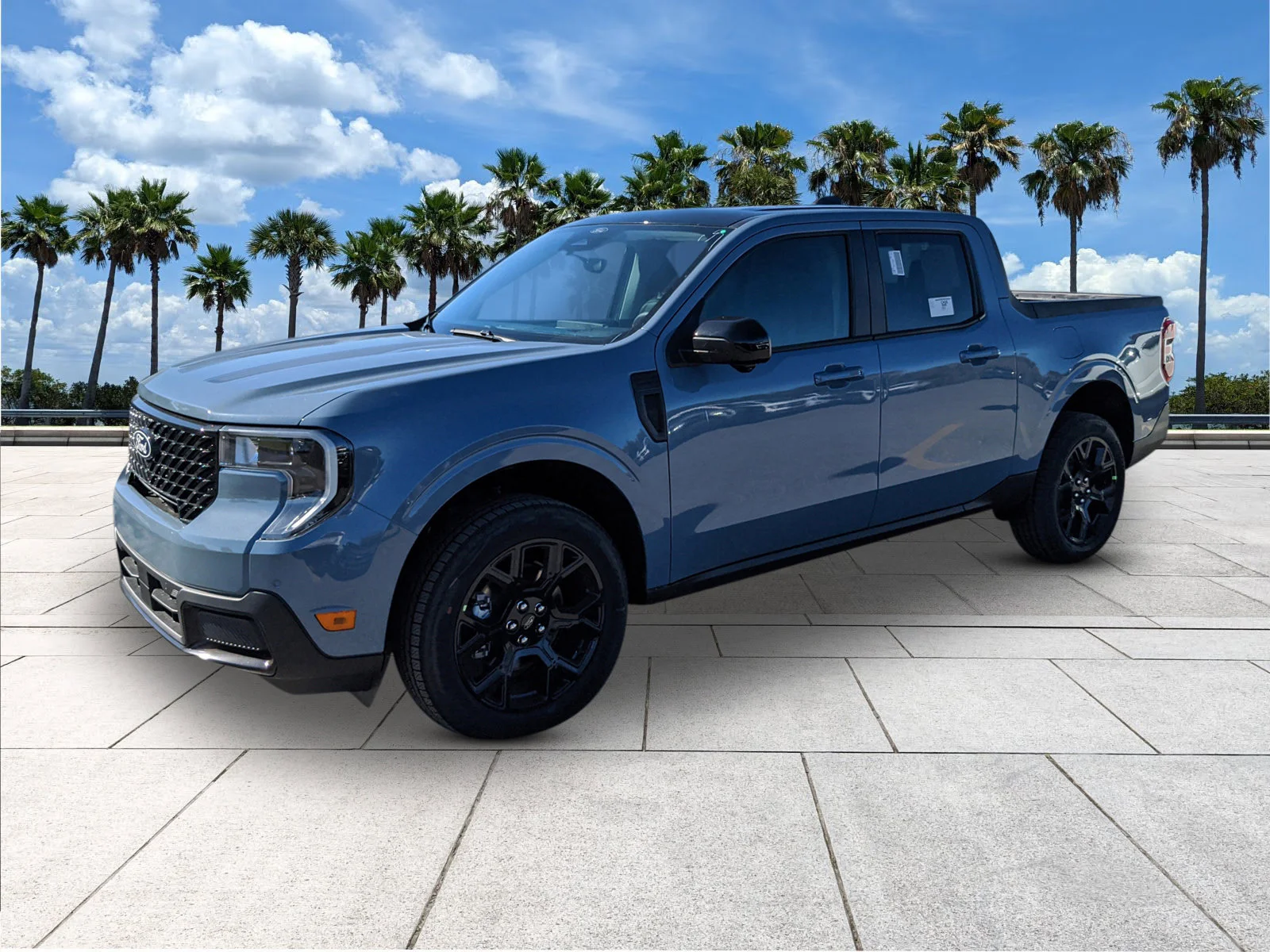 New 2026 Azure Gray Metallic Tri-Coat Ford Lariat® image 4