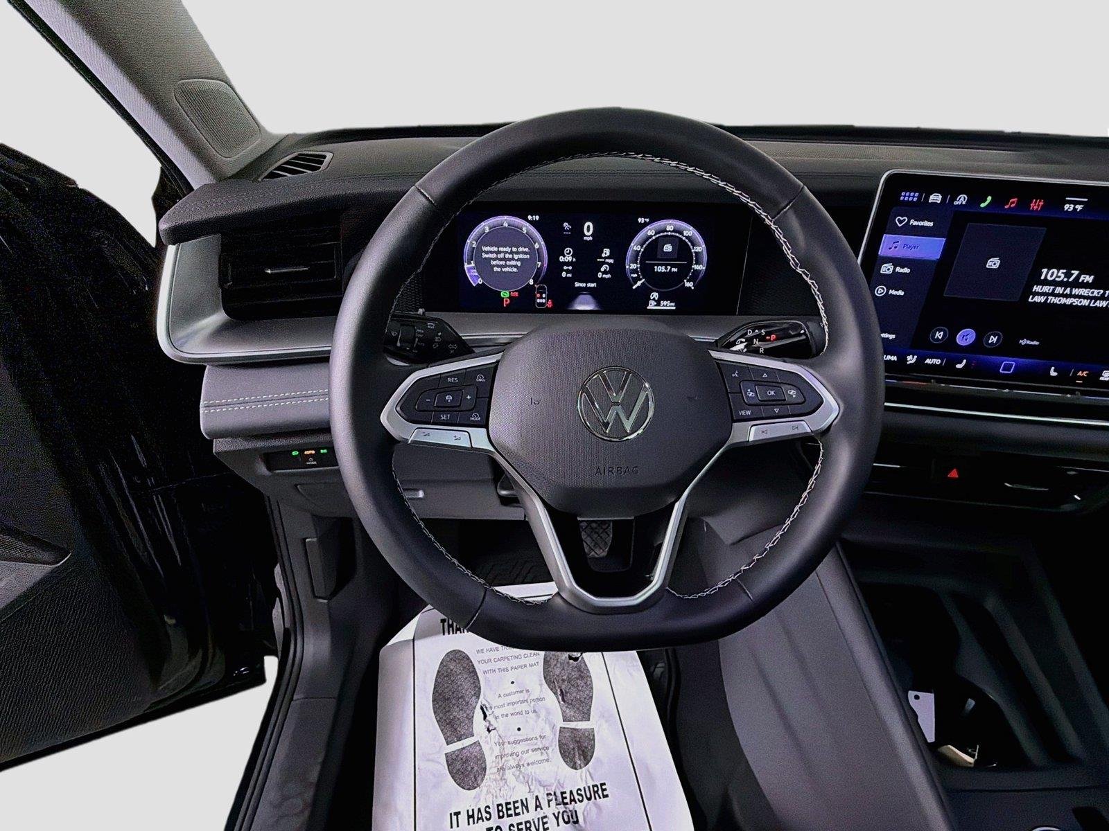 New 2026 Deep Black Pearl Volkswagen SE image 10