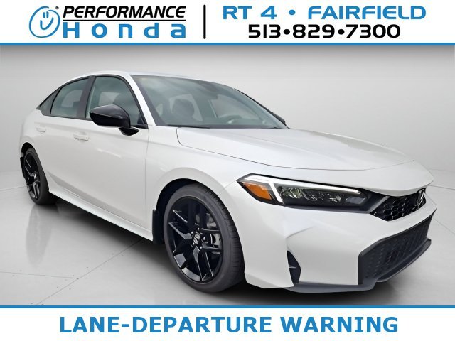 New 2026 Platinum White Pearl Honda Sport image 1