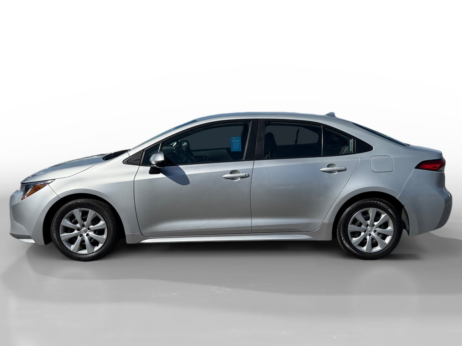 Used 2024 Classic Silver Metallic Toyota LE image 2
