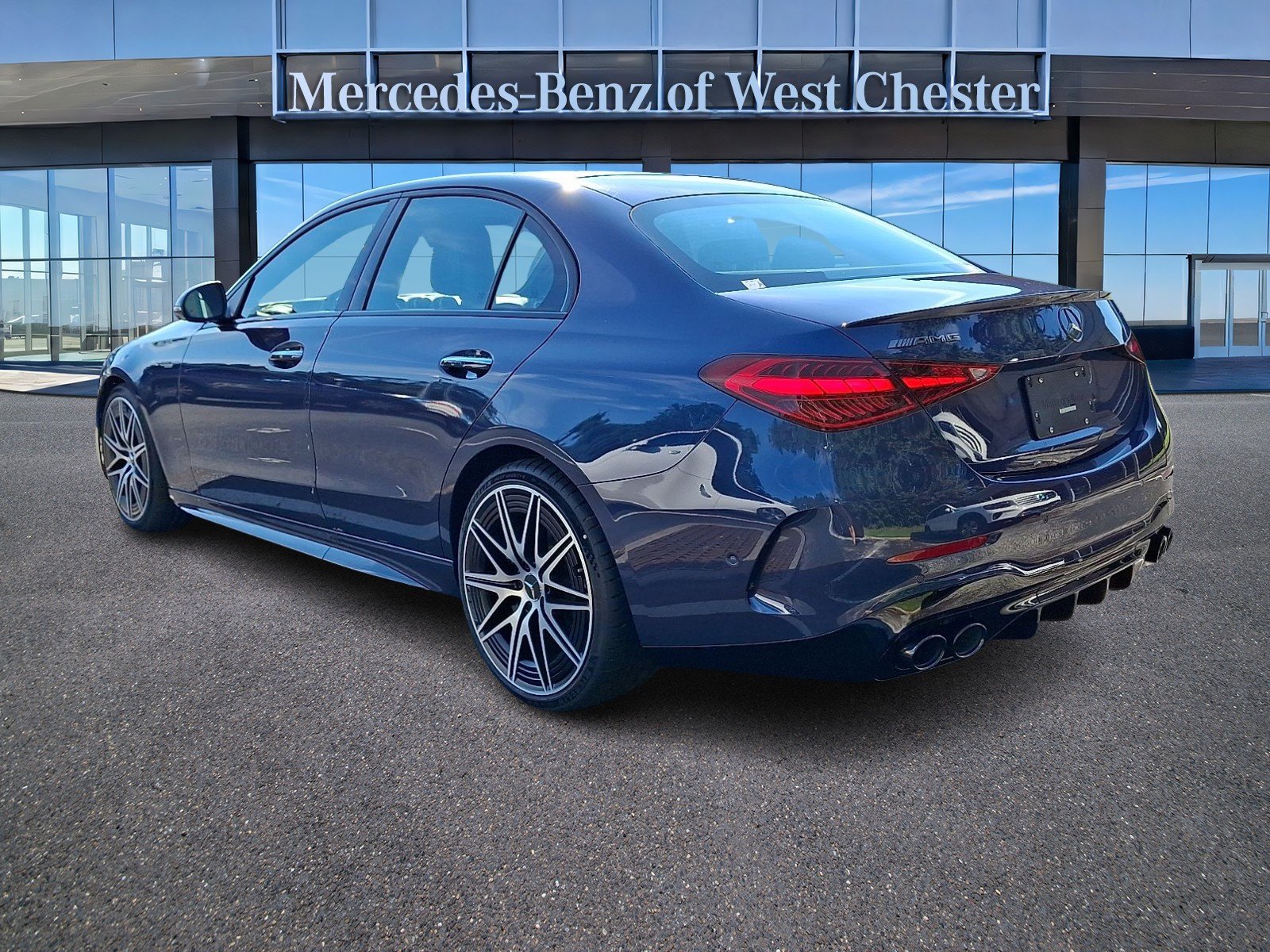 New 2026 Twilight Blue Metallic Mercedes-Benz AMG® C 43 4MATIC® Sedan image 25