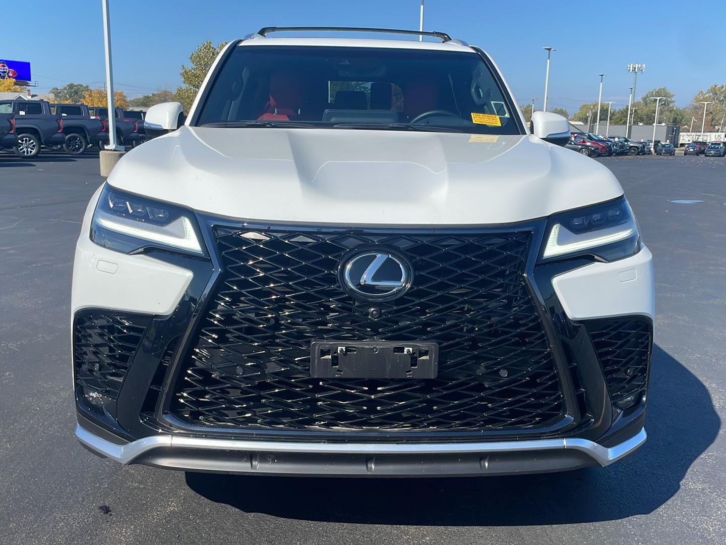 Used 2024 Ultra White Lexus LX 600 F SPORT image 15