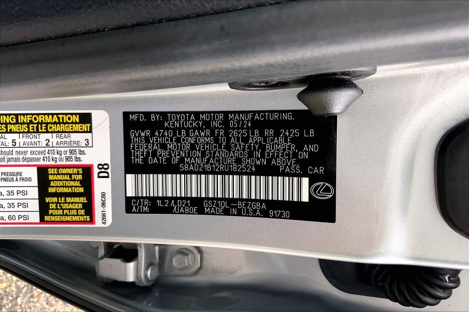 Used 2024 Iridium Lexus  image 36