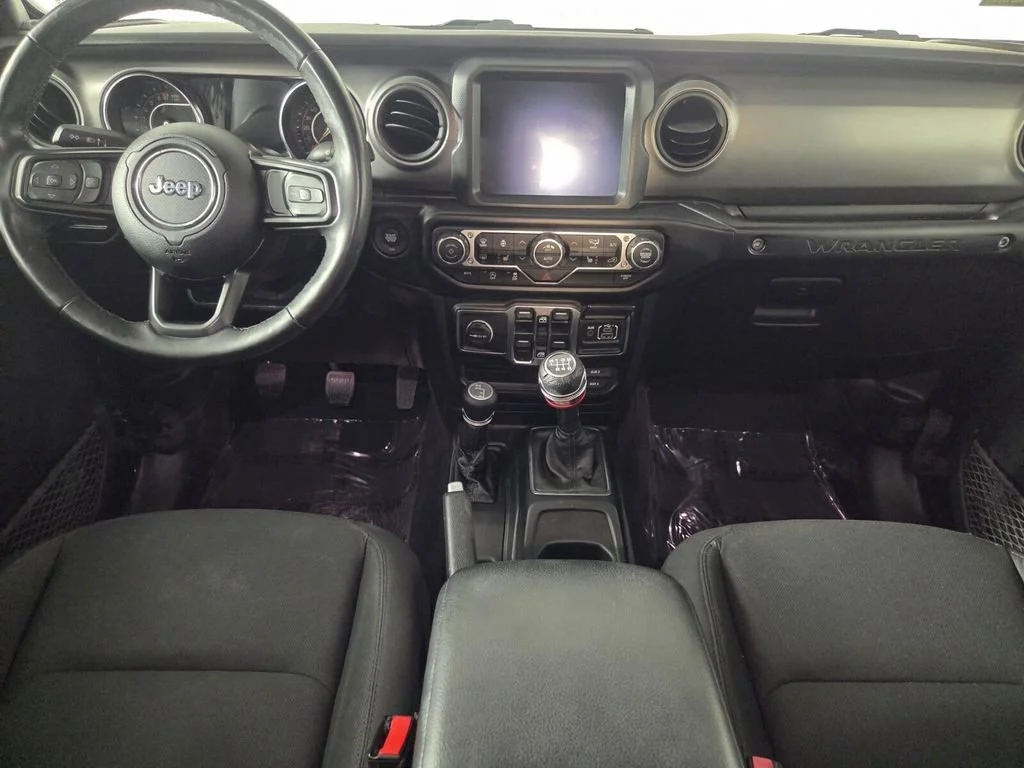 Used 2021 Black Clearcoat Jeep Unlimited Willys image 25