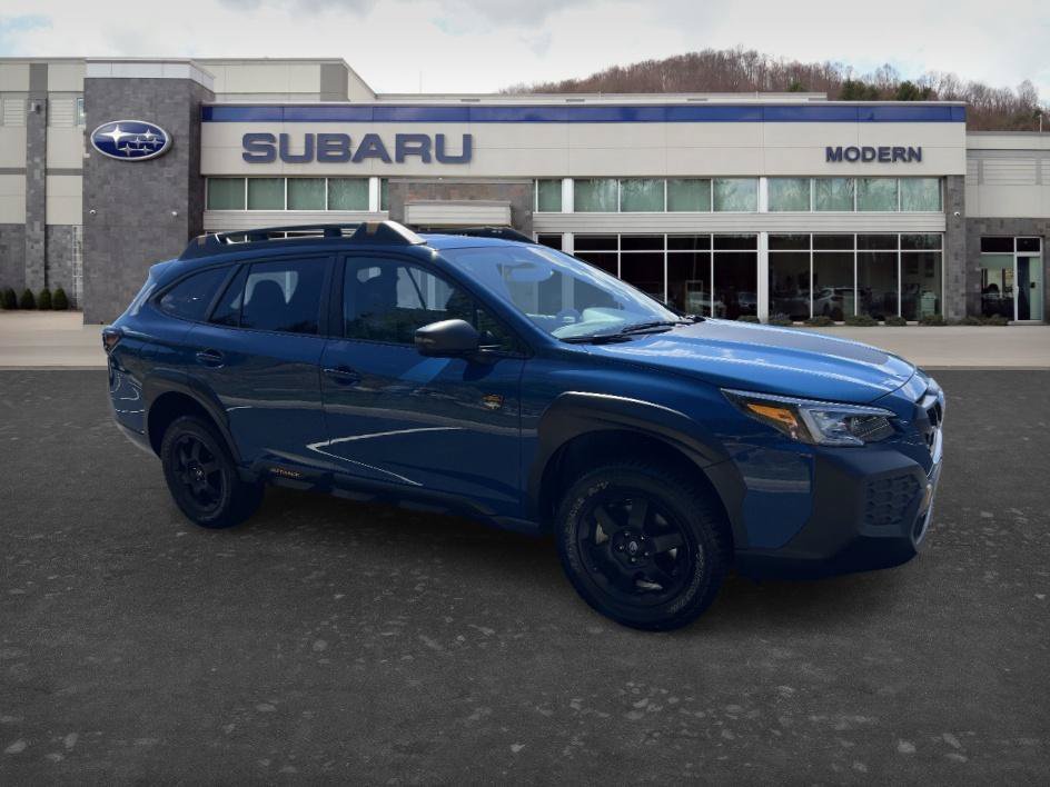 Used 2024 Geyser Blue Subaru Wilderness image 3