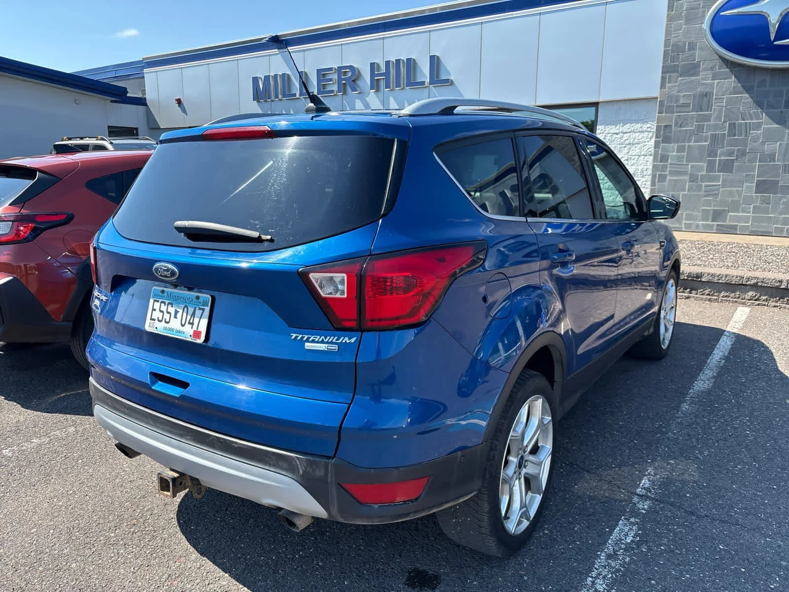 Used 2019 Lightning Blue Metallic Ford Titanium image 5