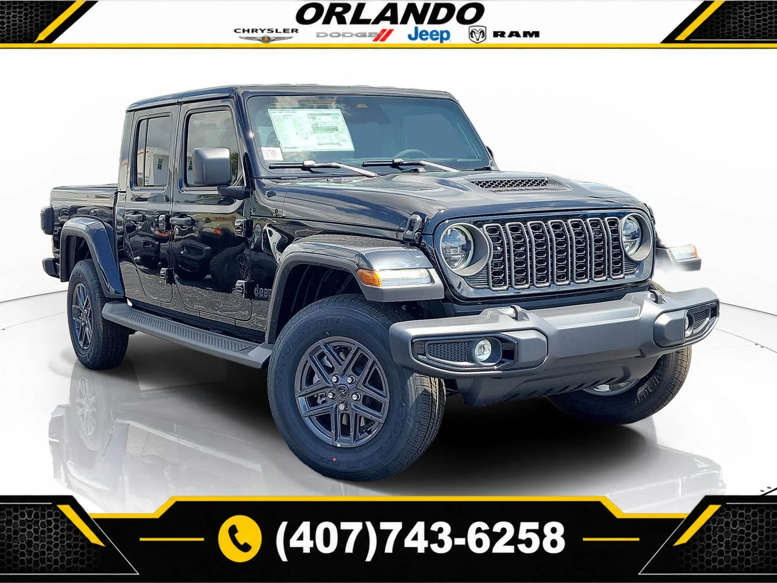 New 2026 Black Clearcoat Jeep Sport S image 1