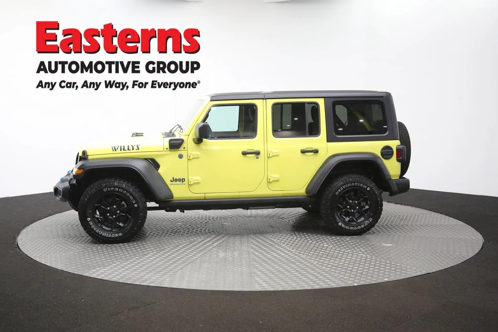 Used 2023 Yellow Jeep Willys 4xe image 59