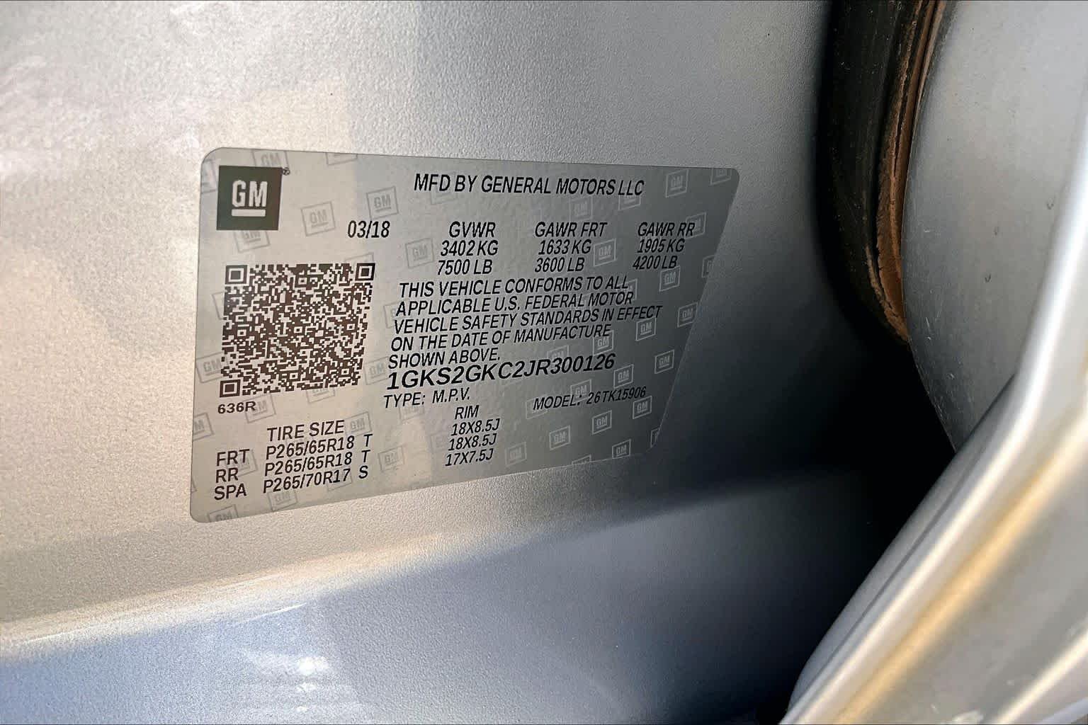 Used 2018 Quicksilver Metallic GMC SLT image 33