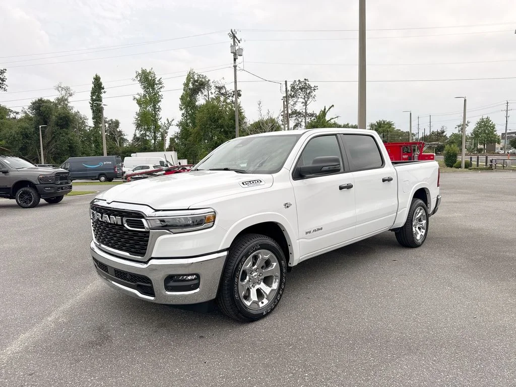 New 2026 Bright White Clear-Coat Exterior Paint RAM Big Horn/Lone Star image 9