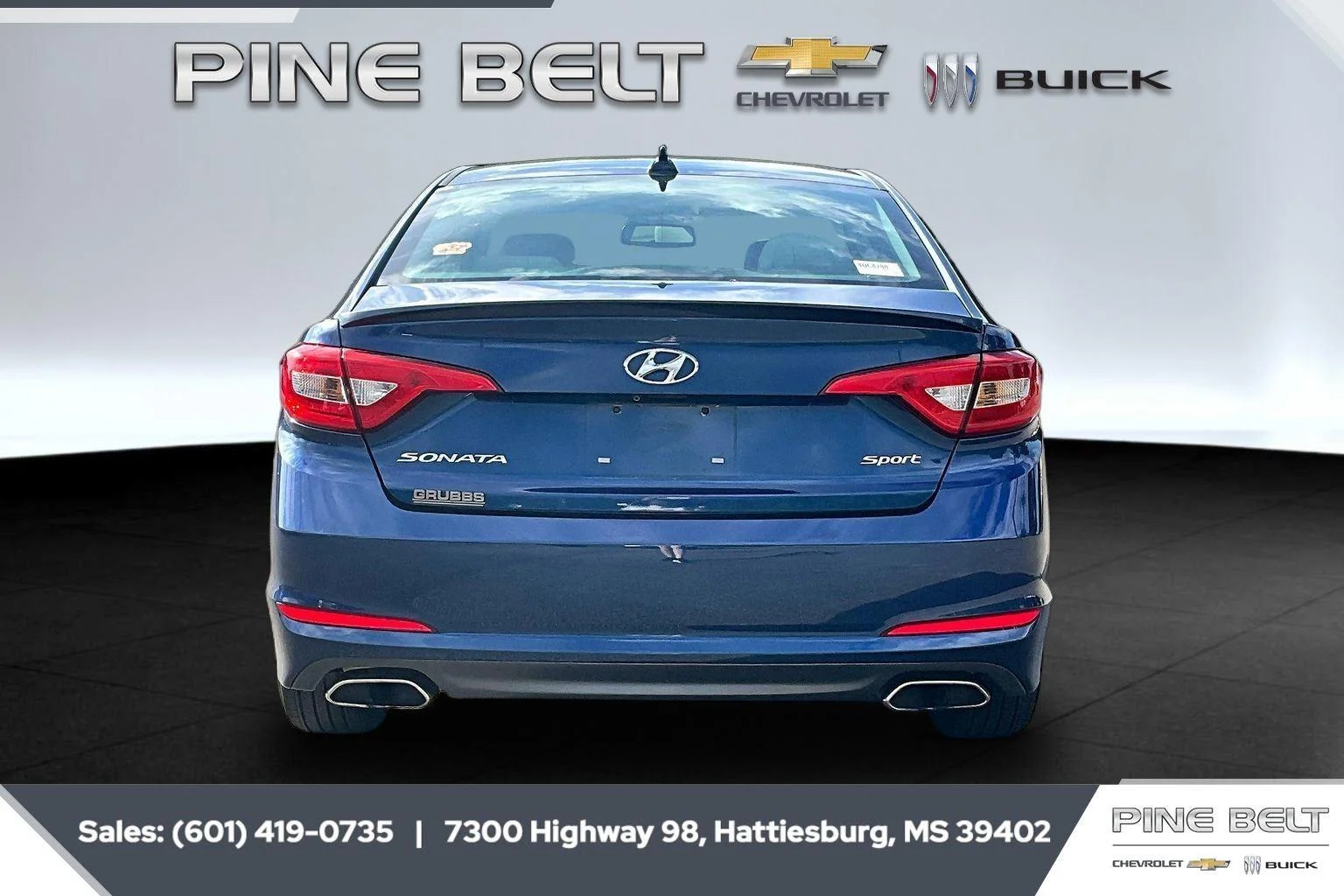 Used 2015 Lakeside Blue Hyundai 2.4L Sport image 4