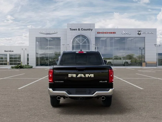 New 2026 Diamond Black Crystal Pearl-Coat Exterior Paint RAM Laramie image 7