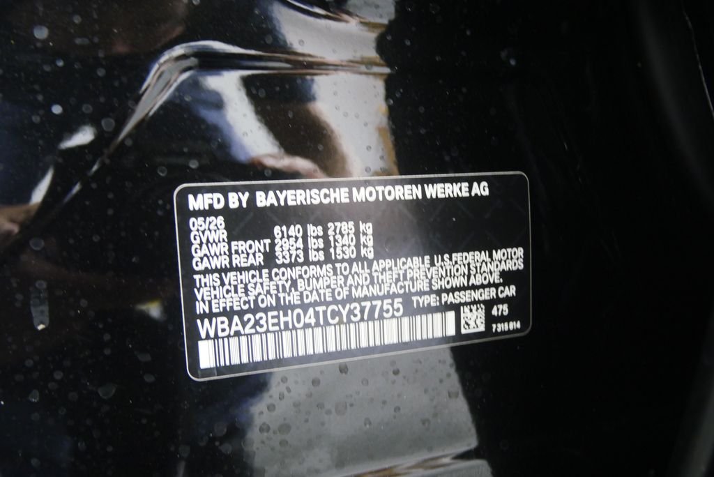 New 2026 Black Sapphire Metallic BMW 740i image 27