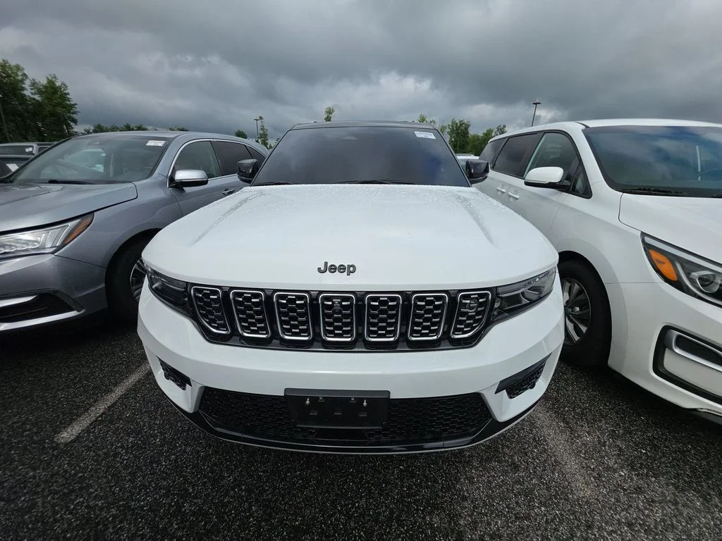Used 2024 White Jeep Summit Reserve image 10