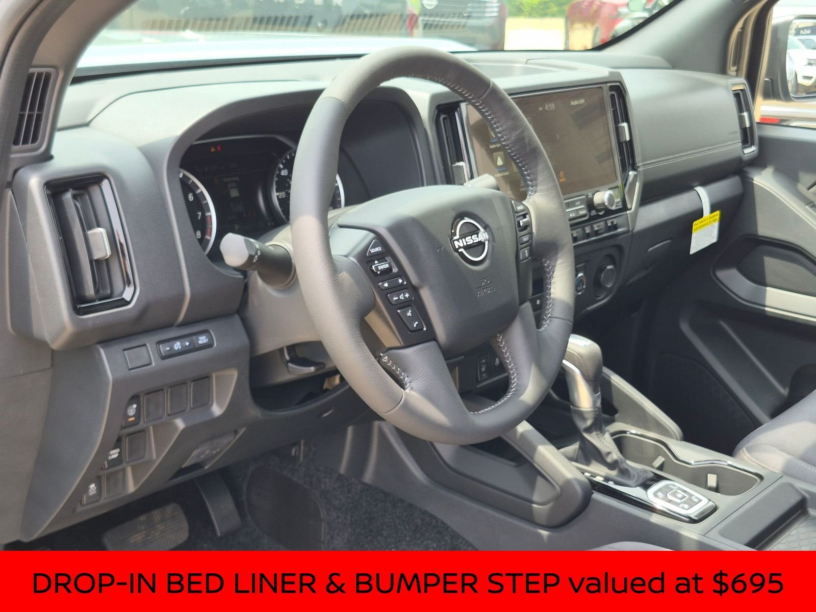 New 2026 Boulder Gray Pearl Nissan Crew Cab SV image 4