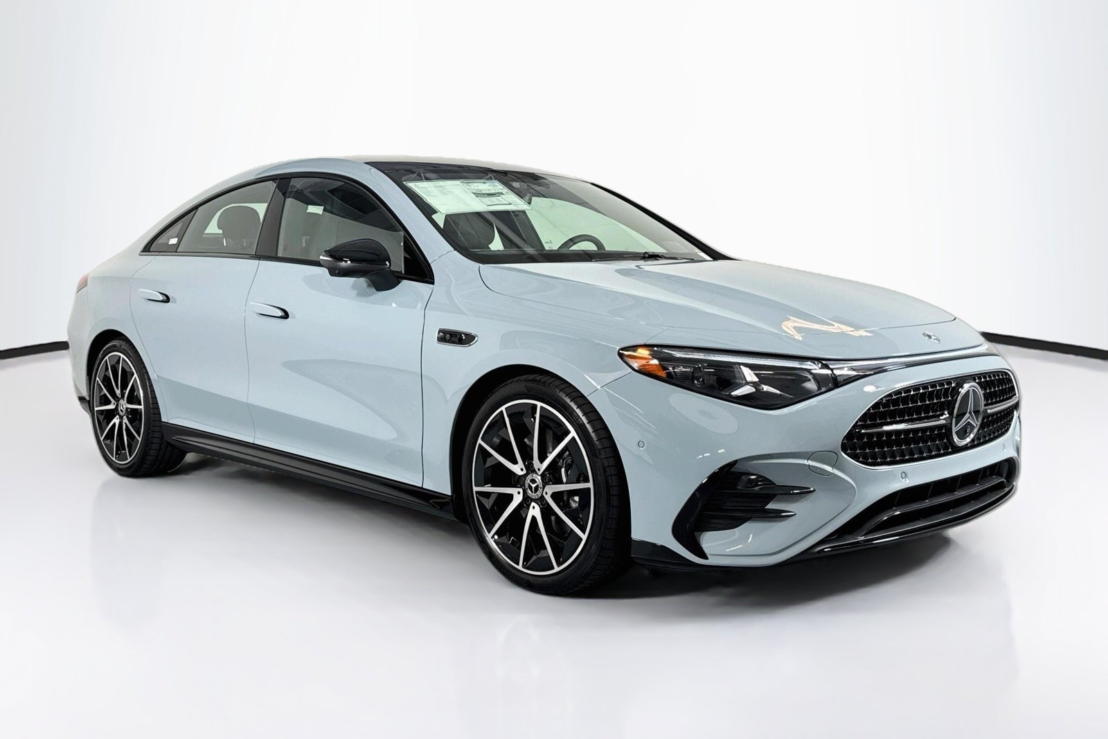 New 2027 Liquid Crystal Green Mercedes-Benz CLA 220 Hybrid image 3