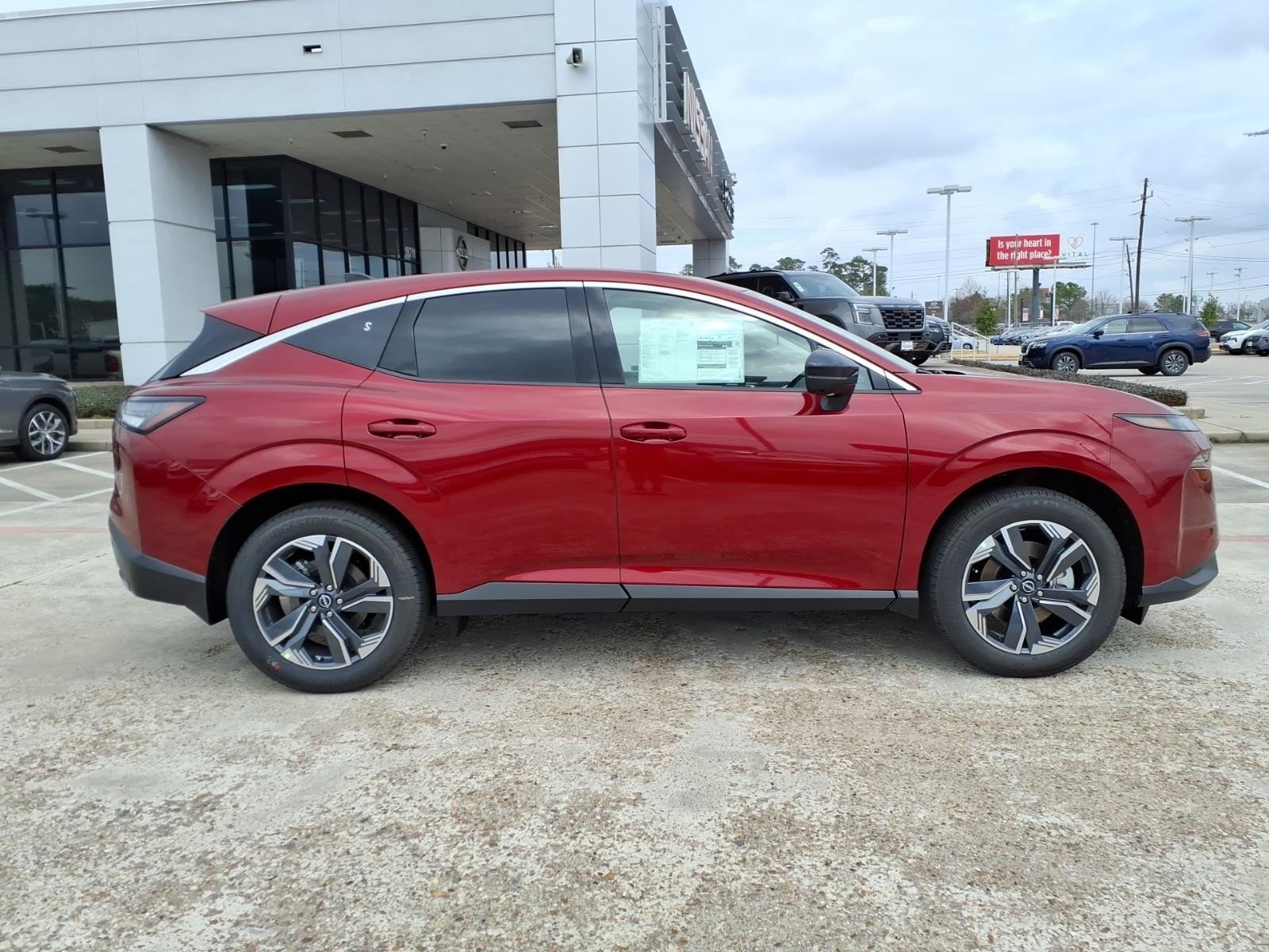 2026 Nissan Murano SL Red at Robbins Nissan
