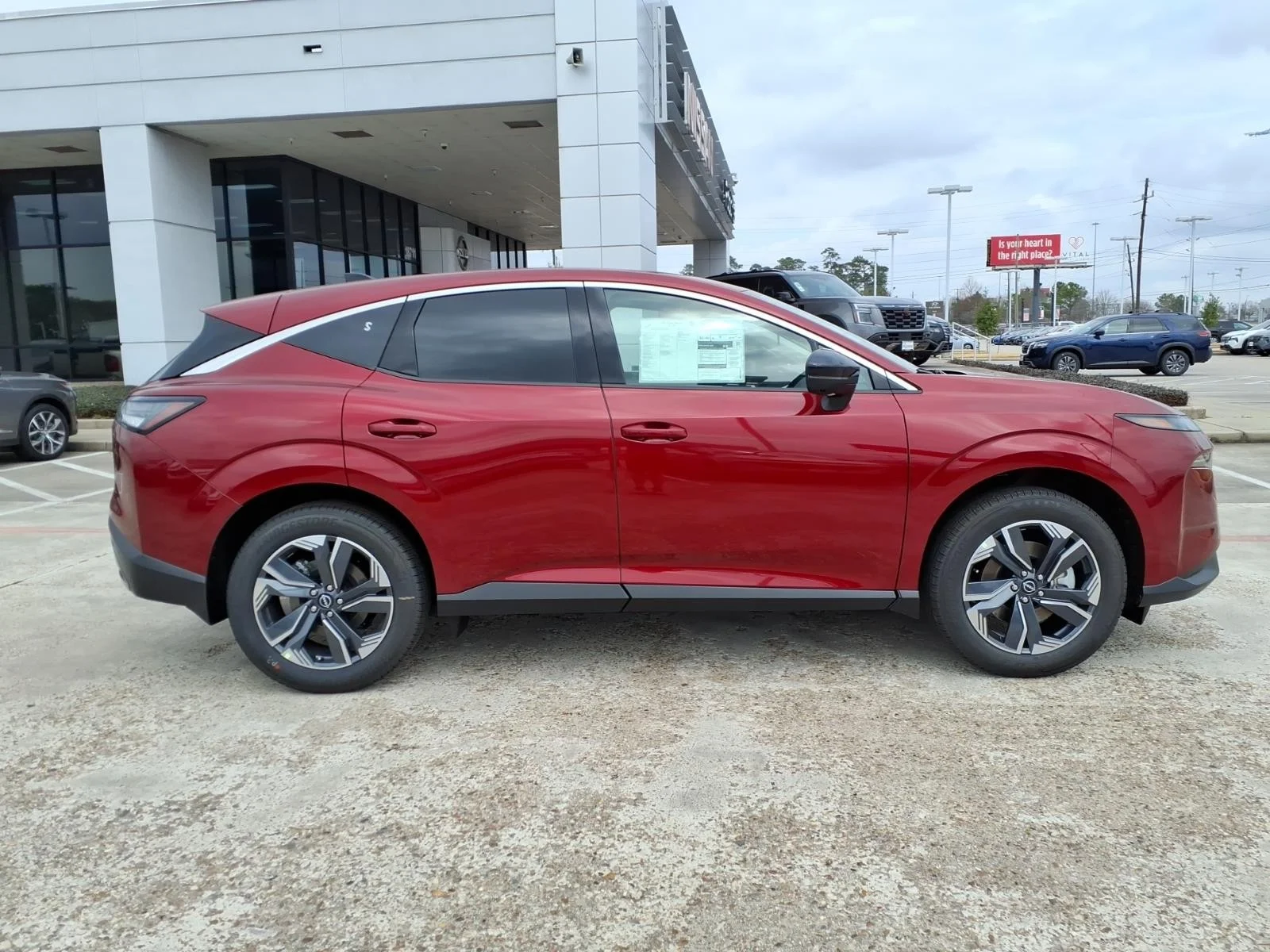 2026 Nissan Murano SL Red at Robbins Nissan