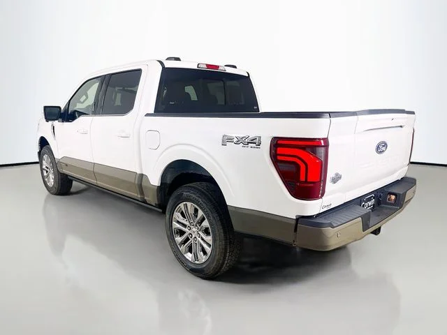 New 2026 Star White Metallic Tri-Coat Ford King Ranch image 4