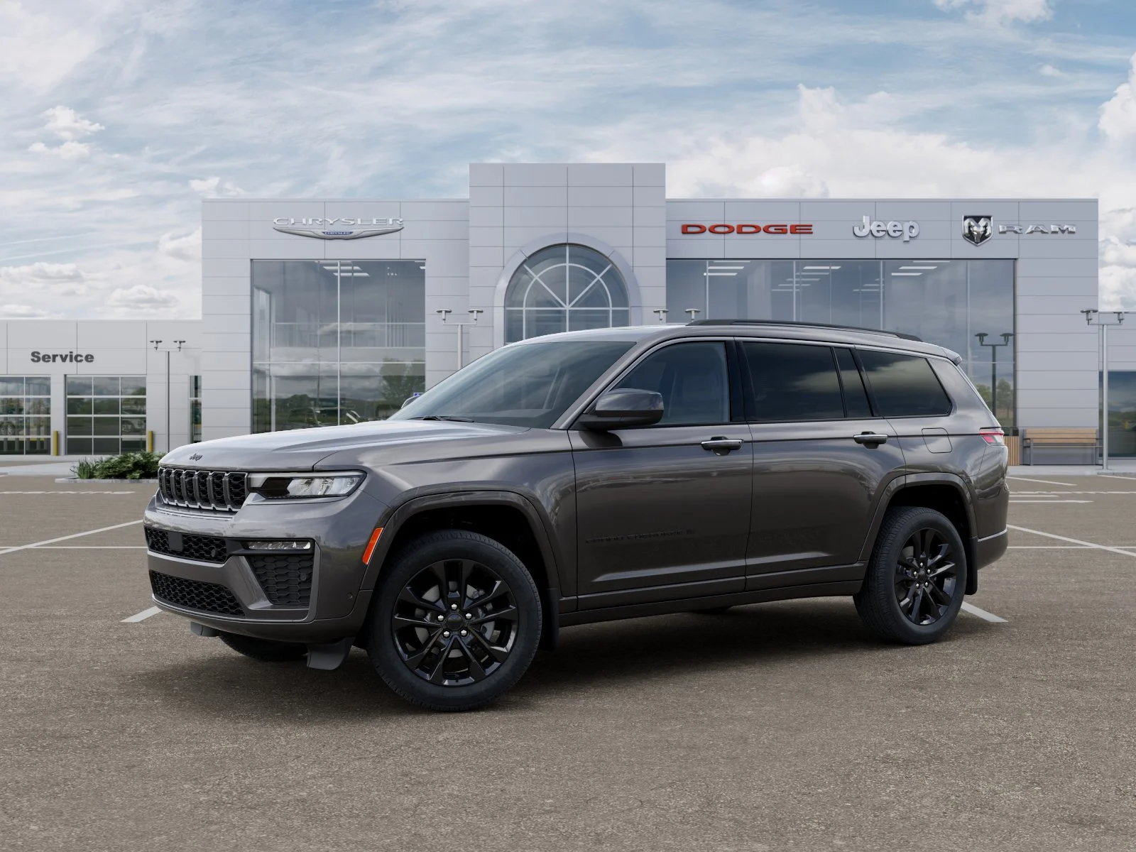New 2026 Baltic Gray Metallic Clear-Coat Exterior Paint Jeep Limited Reserve image 30