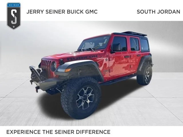 Used 2018 Firecracker Red Clearcoat Jeep Rubicon image 1