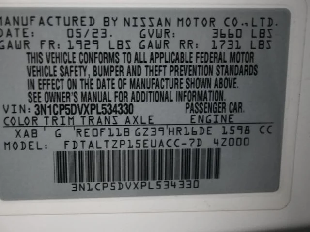 Used 2023 White Nissan SR image 8