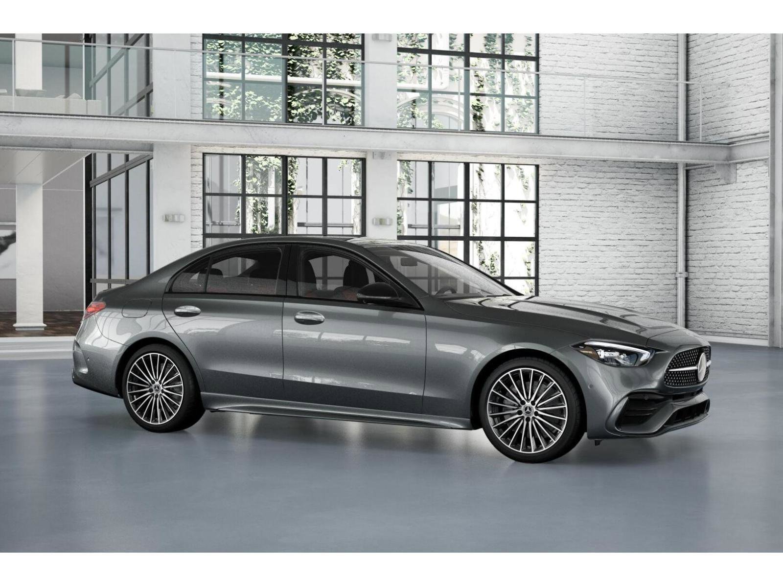 New 2026 Selenite Grey Metallic Mercedes-Benz C 300 image 14