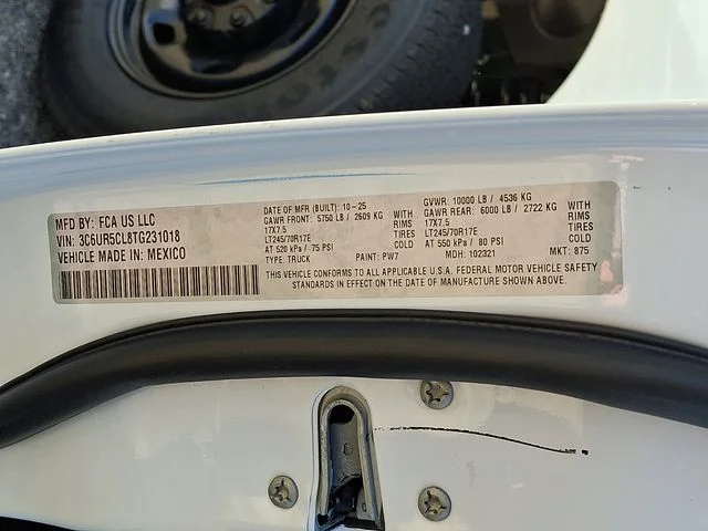 New 2026 White Ram Tradesman image 21